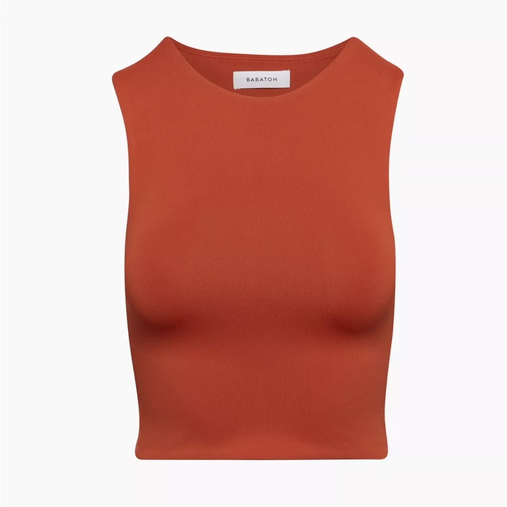 New Corsa Red Aritzia Babaton Contour Muscle Tank
